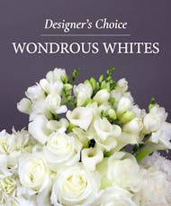 Wonderous Whites - Tall & Airy - Vase