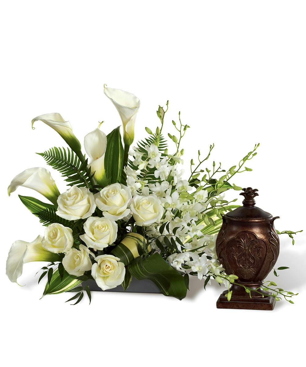 At Peace Urn Flowers Birmingham AL Cremation Flowers