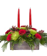 Rustic Holiday Centerpiece