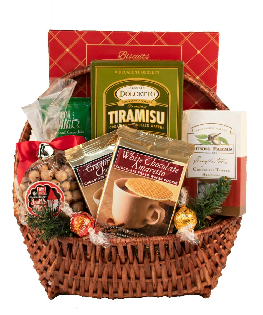 gourmet holiday gift baskets